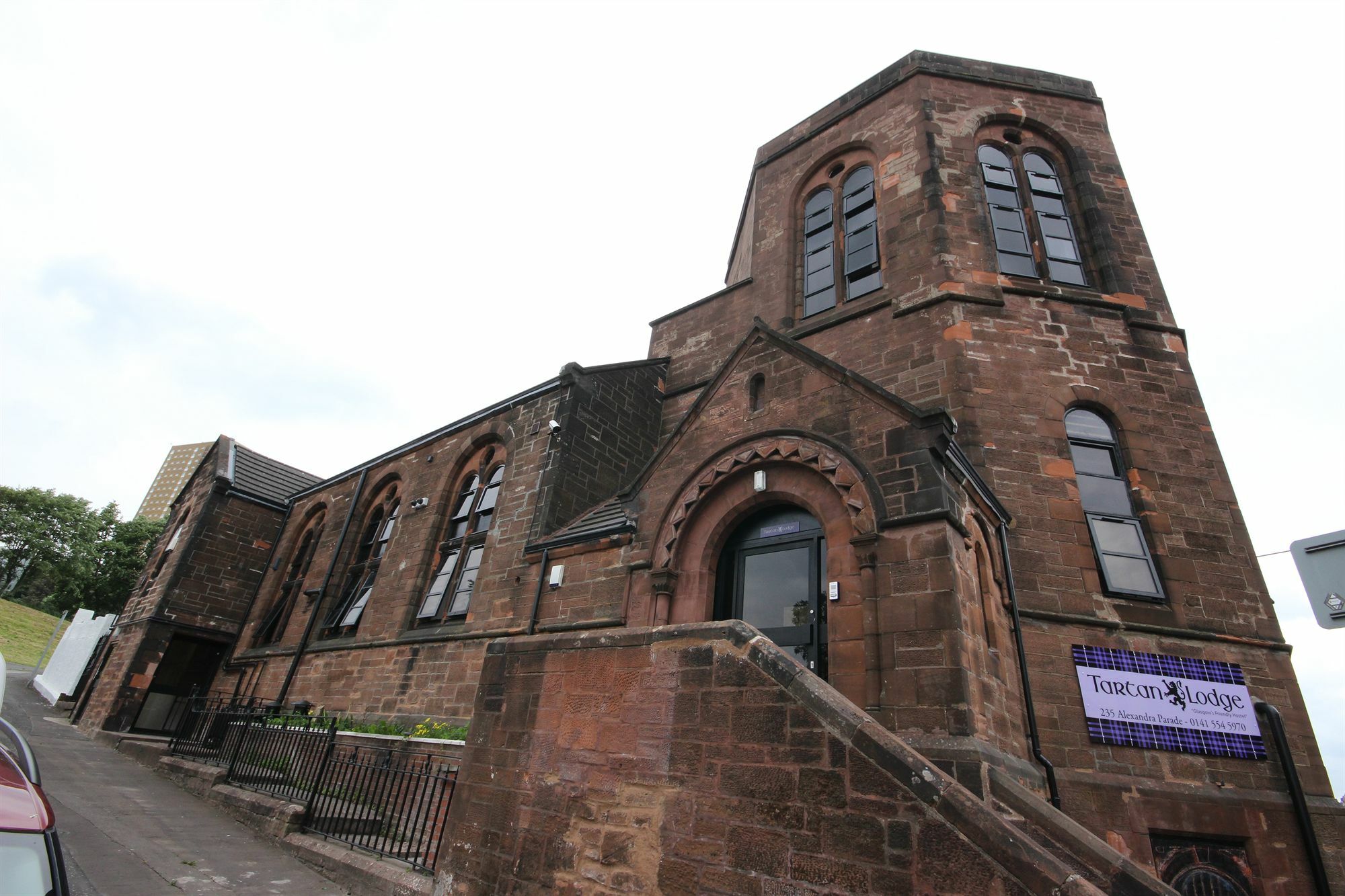 Tartan Lodge Glasgow Exterior foto
